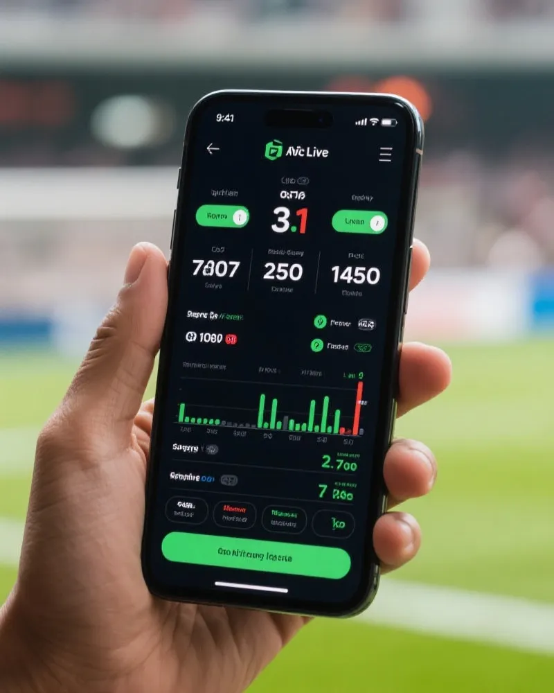 球速体育APP 界面展示